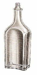 Sprinkler top finish toilet water bottle from 1926; click to enlarge.