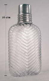 Imperial double screw cap flask; click to enlarge.