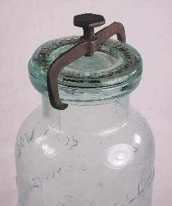 Millville Atmospheric jar closure; click to enlarge.