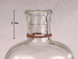 Close-up of a reinforced extract finish; click to enlarge.