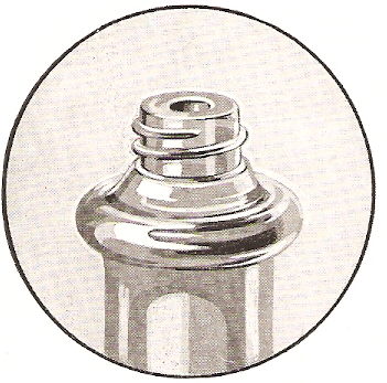 Sprinkler top finish from 1926 catalog; click to enlarge.