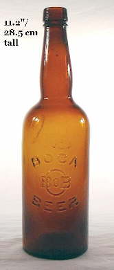 Export style "quart" beer bottle; click to enlarge.