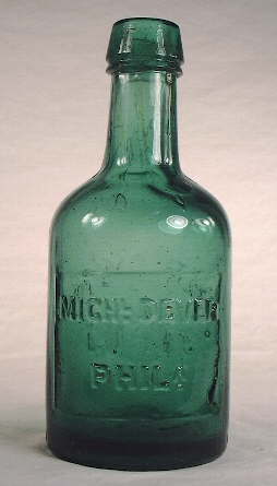 1860s stout bottle; click to enlarge.