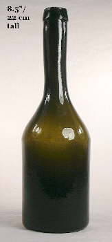 Mid-19th century sauce bottle; click to enlarge.