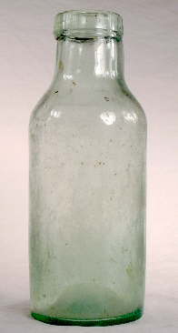 Early 20th century English food bottle; click to enlarge.
