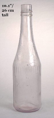 Early 20th century mouth-blown catsup; click to enlarge.