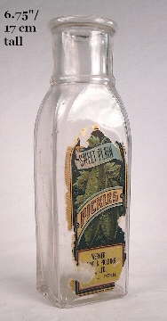 Early 20th century pickle bottle; click to enlarge.