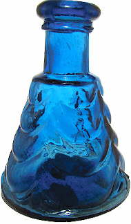 Mid-19th century "drape" ink bottle; click to enlarge.