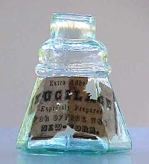 Mid-19th century mucilage bottle.