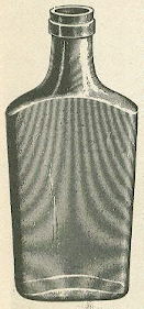 1906 illustration of an Olympia flask; click to enlarge.