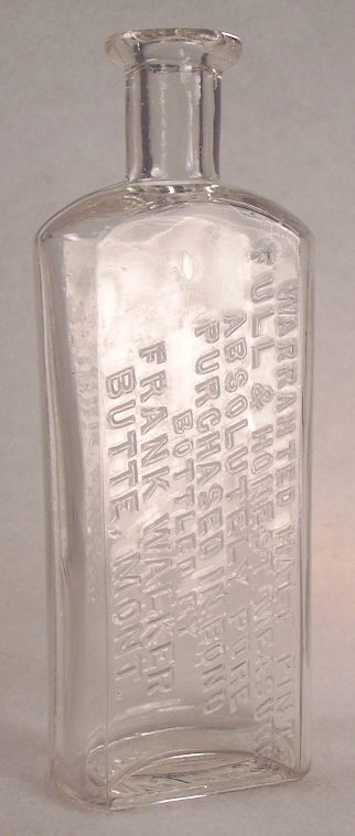 George Washington Wheaton Glass Miniature Bottle Apothecary Pressed Glass,  Shaped Bottles Vintage Wheaton 1971 3 Inch 