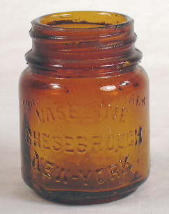 Vasoline bottle from the 1910s or 1920s.