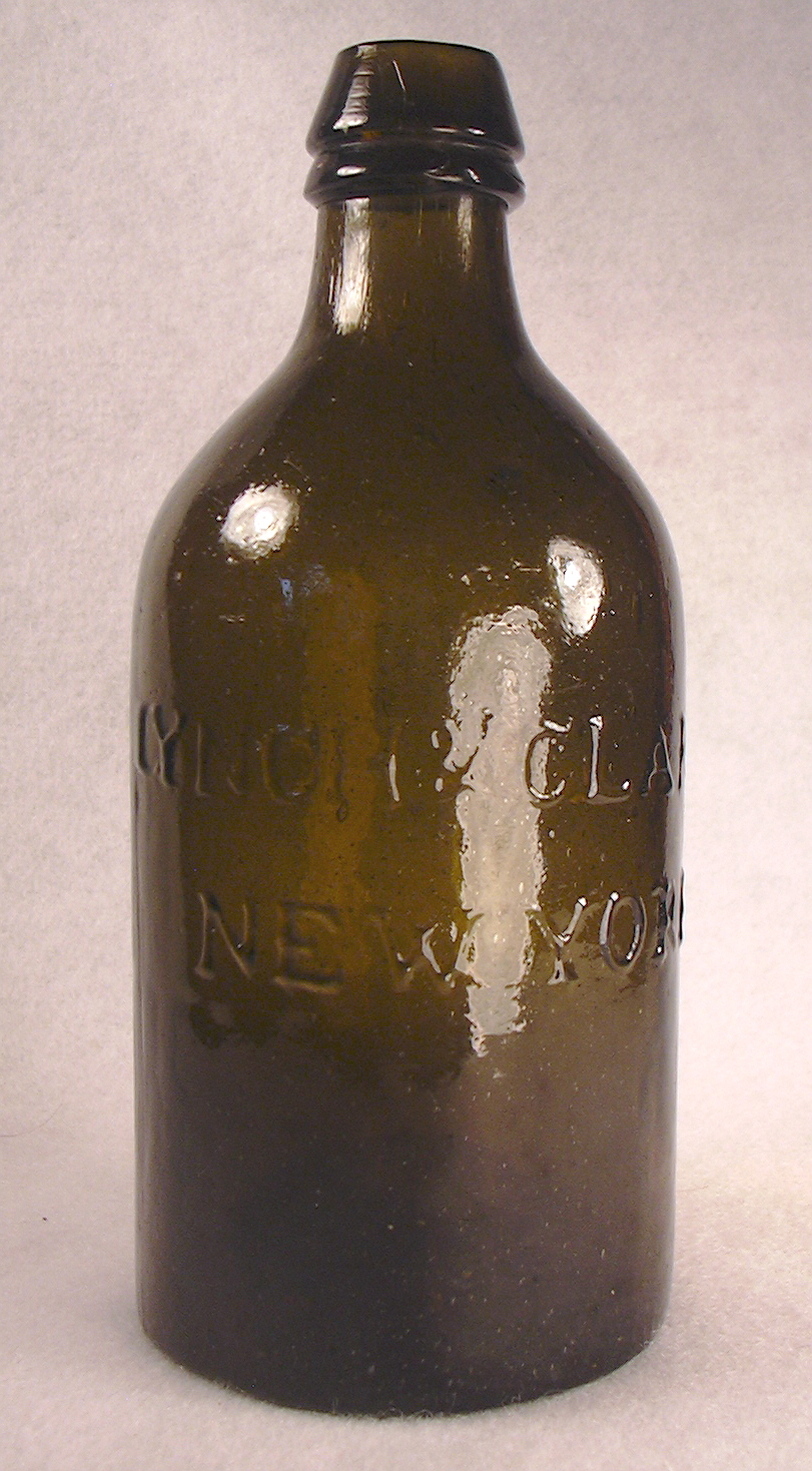 MARK vintage ACL Soda POP  Bottle 7 OZ VINTAGE ACL style #2 