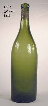 Apollinaris bottle from the early 20th century; click to enlarge.