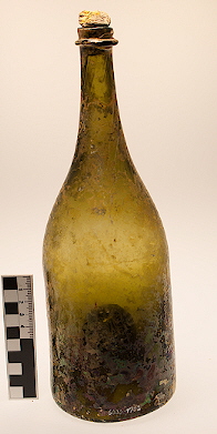Champagne style bottle known to date from 1811.