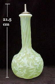 Image of an early 20th century decorative barber bottle.
