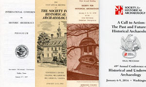 Society For Historical Archaeology Conference Information