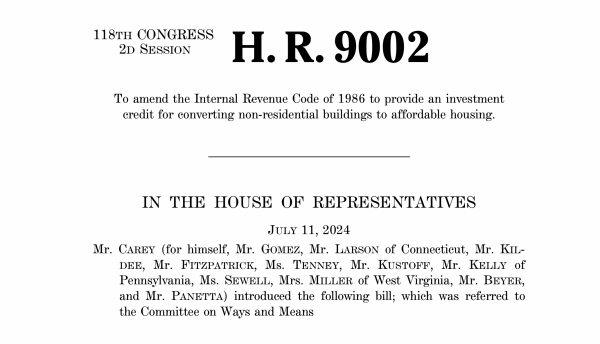 Screenshot of H.R. 9002